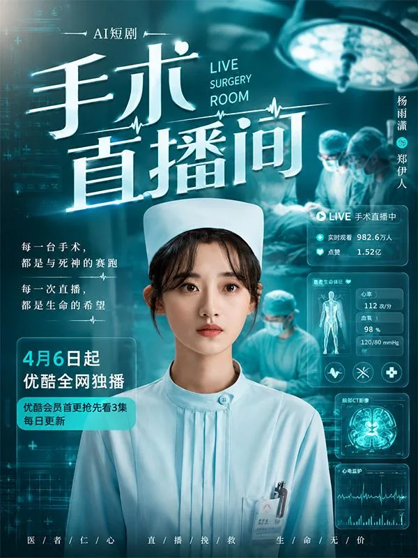 Surgical Livestream Room: Medical AI Short Drama